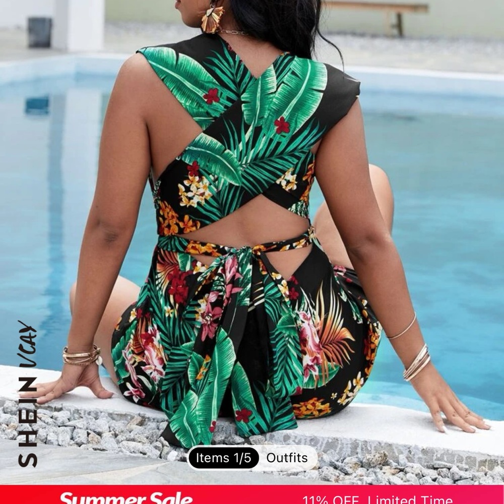 Tropical romper!